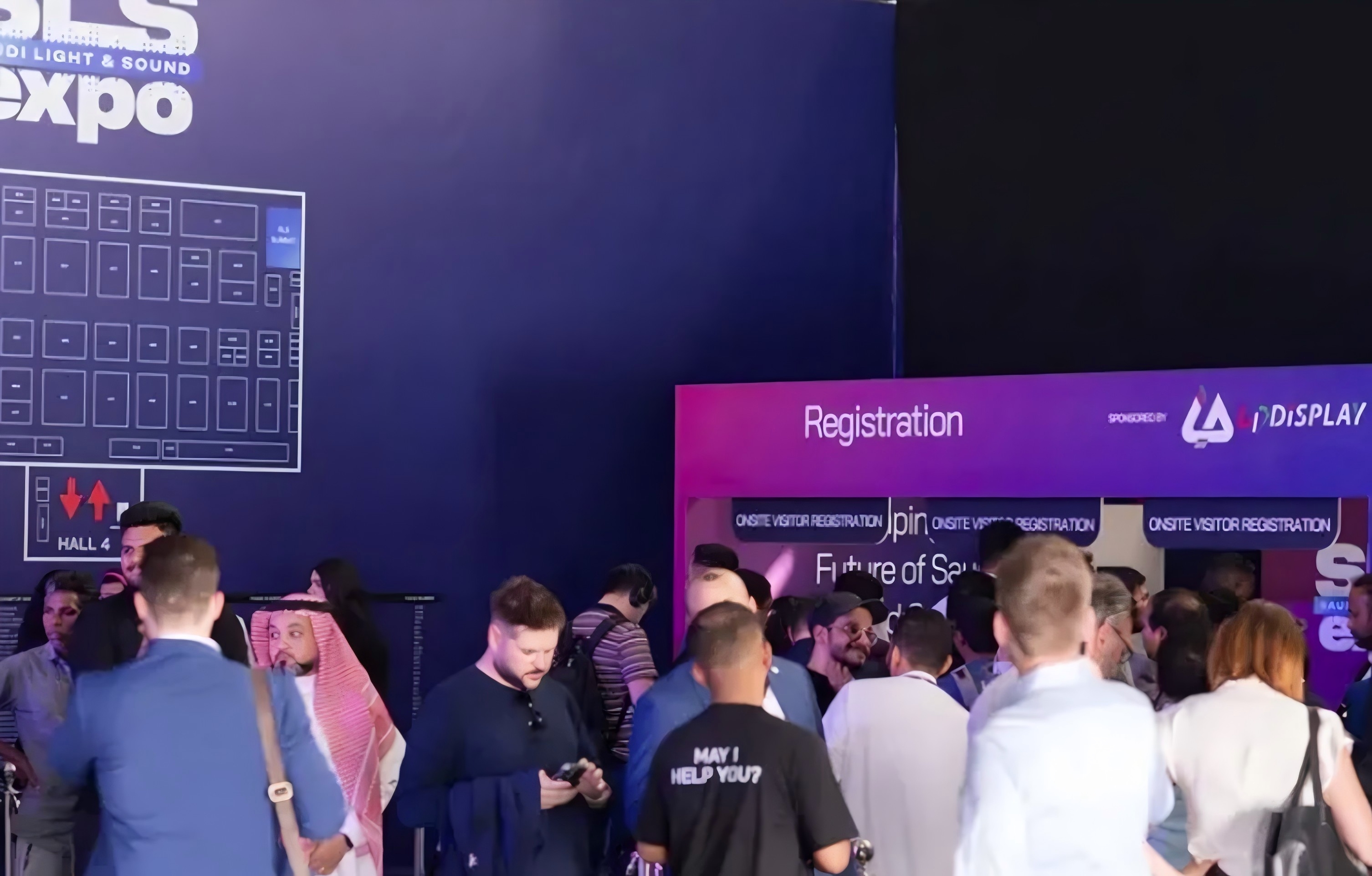 沙特利雅得灯光展